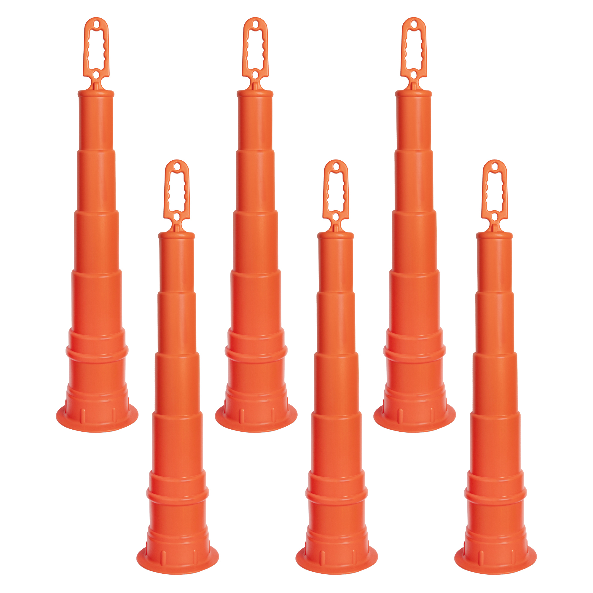 39" Orange Roofing Perimeter Cone - 6 Pack